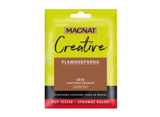 Farba lateksowa MAGNAT Creative TESTER asertywny krzemień 30 ml