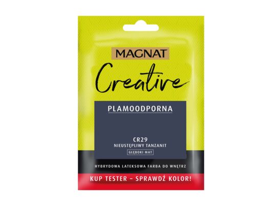 Farba lateksowa MAGNAT Creative TESTER nieustępliwy tanzanit 30 ml