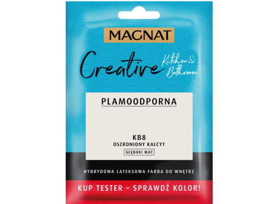 Farba lateksowa MAGNAT CREATIVE KITCHEN&BATHROOM TESTER oszroniony kalcyt 30 ml