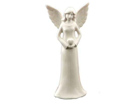 Figurka ceramiczna Anioł 6,4 x 4,1 x 13,9 cm mix