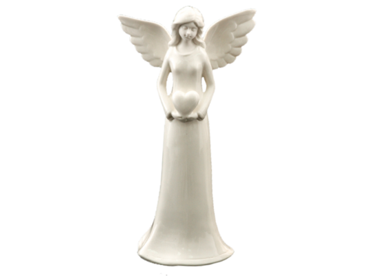 Figurka ceramiczna Anioł 8,9 x 5 x 18,5 cm mix