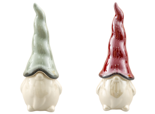 Figurka ceramiczna Skrzat 19 cm mix