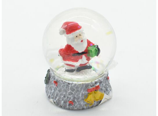 Kula śnieżna z Mikołajem 4,5 x 4,5 x 5,7 cm