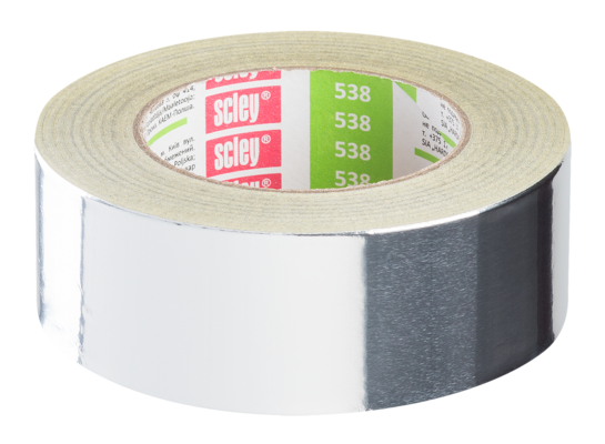 Taśma aluminiowa 538, 48 mm x 50 m 25 µm SCLEY