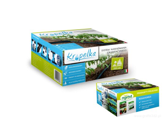 System nawadniania grawitacyjnego kropelka TWÓJ OGRÓD