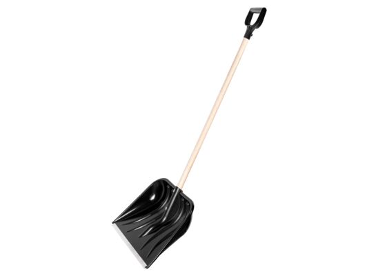 Łopata do śniegu Smart 48 Basic czarna złożona Patrol Group