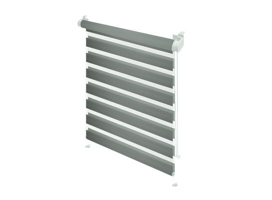 Roleta Mini Zebra Z-730, szary 120 x 150 cm