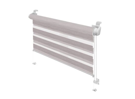 Roleta Mini Zebra Z-742 Silvalin mocca 90 x 150 cm