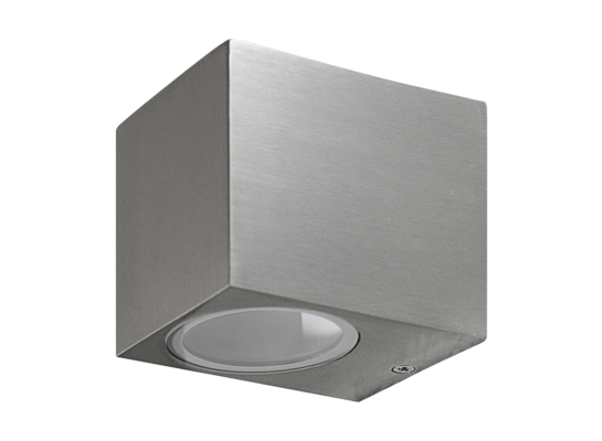 Kinkiet aluminiowy POLUX Boston GLA37PW1SB 1 x GU10 satynowy