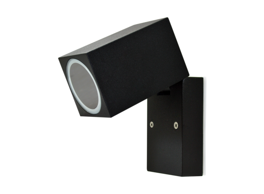 Kinkiet aluminiowy POLUX Boston SG5101 1 x GU10 czarny