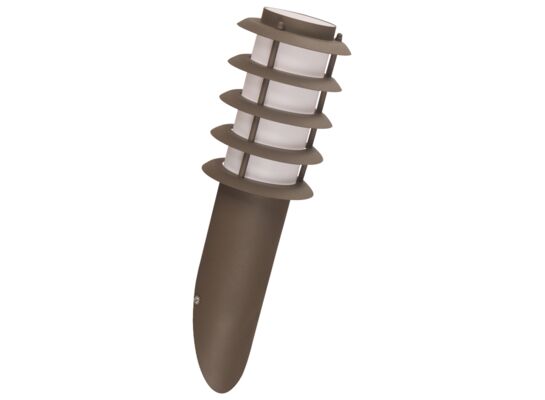 Kinkiet inox POLUX SERENA SG1040BR skośny brązowy