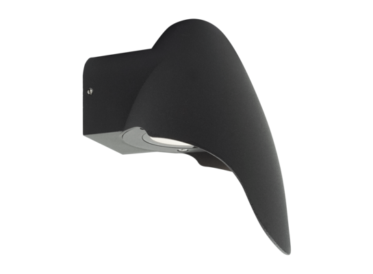 Kinkiet Polux Amal 1 x GU10 czarny