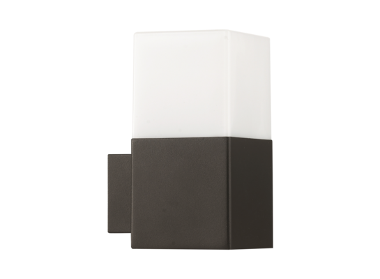 Kinkiet POLUX New York 1 x E27 grafitowy prosty