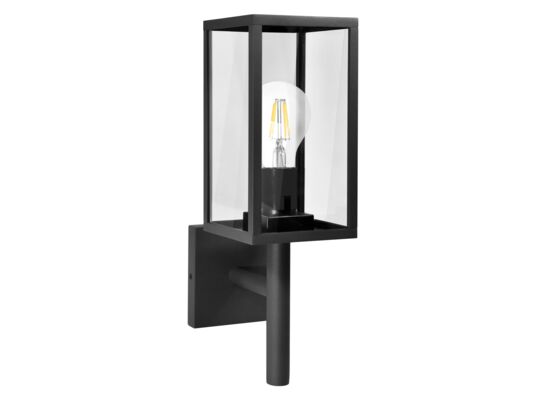 Kinkiet Polux Malmo 1 x E27 w górę czarny