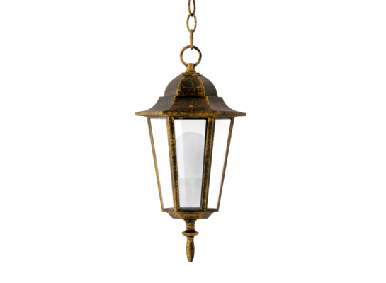 Lampa wisząca POLUX Liguria-LT GLA104LTHPT patyna