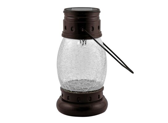 Lampa solarna plastik+szkło POLUX latarenka SRQ20312