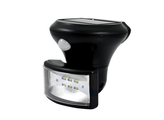 Projektor solarny POLUX PIR SL1844 czarny