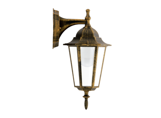 Kinkiet POLUX Liguria-LT GLA104LTDPT dół patyna