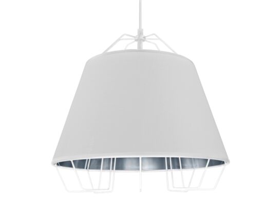 Lampa IL MIO FALUN P160590-W E27 biały/srebrny
