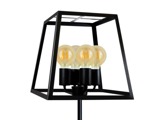 Lampa stojąca IL MIO FINLAND F141290 czarna