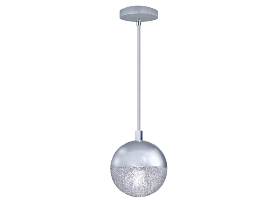 Lampa wisząca IL MIO AMARILLO MD14003057-1A srebrna