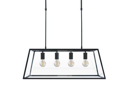 Lampa wisząca IL MIO FINLAND P036 4xE27 czarna