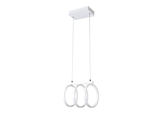 Lampa wisząca LED IL MIO FLINT MD1378-3A biała