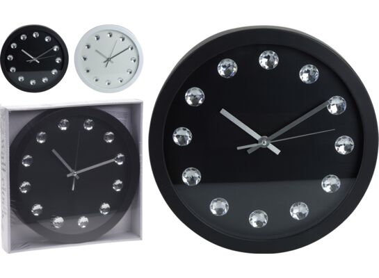 Zegar ścienny 30 x 4 cm mix