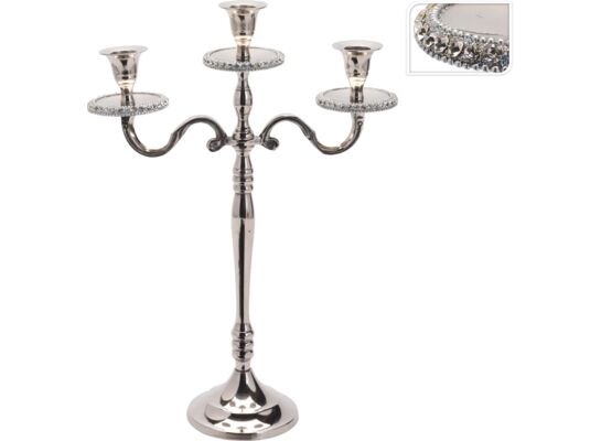 Świecznik trójramienny 39,5 x 10,2 cm