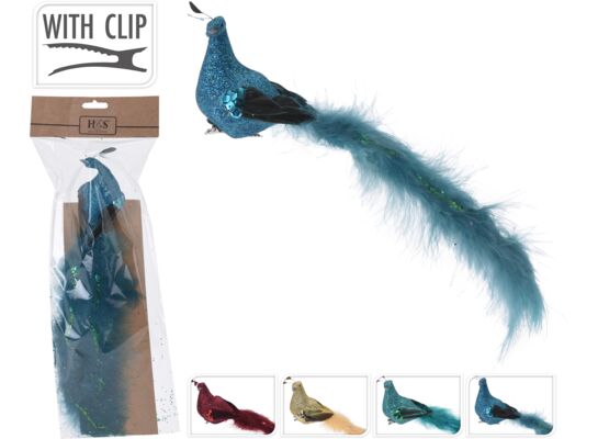 Paw na klipsie 30 cm mix