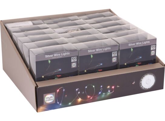 Lampki choinkowe Micro LED 100 multikolor