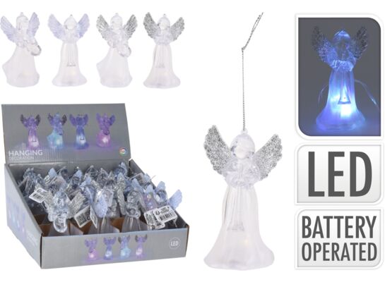 Figurka do powieszenia LED 11 cm mix