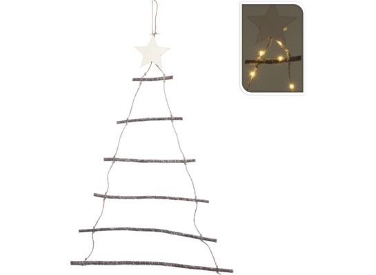 Dekoracja choinka 40 LED 90 cm