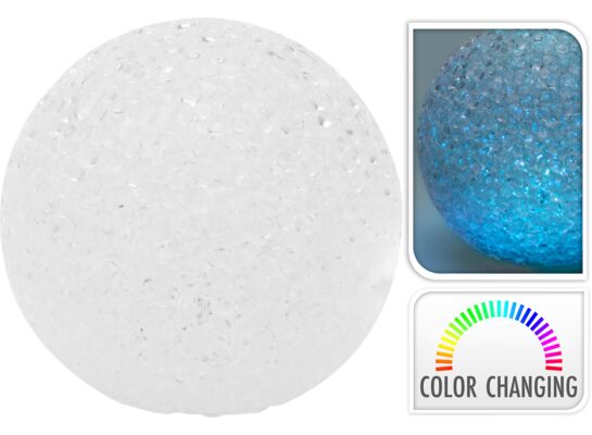 Kula LED 7,5 cm zmieniająca kolor
