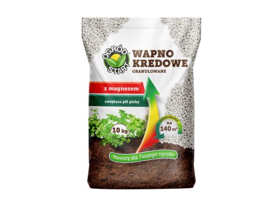 Wapno kredowe ogrodowe granulowane 10 kg Ogród Start