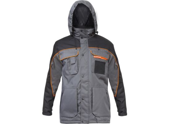 Kurtka ocieplana LAHTI PRO L40929 szaro czarno pomarańczowa S