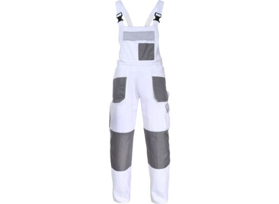 Ogrodniczki LAHTI PRO L40612 biało szare L