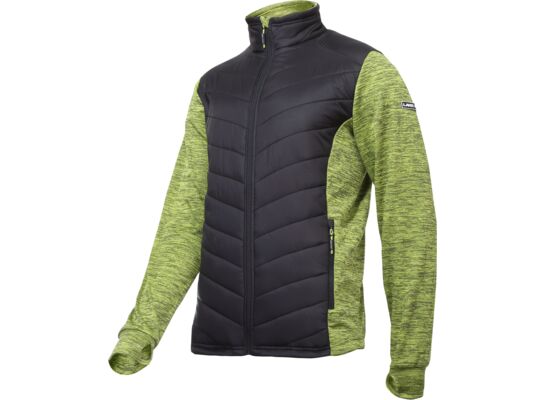 Bluza ocieplana LAHTI PRO L40123 zielono czarna 2XL