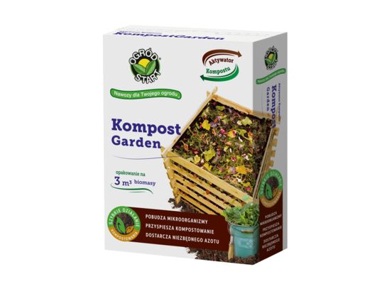Produkt przyspieszający kompostowanie KompostGarden 0,8 kg Ogród Start