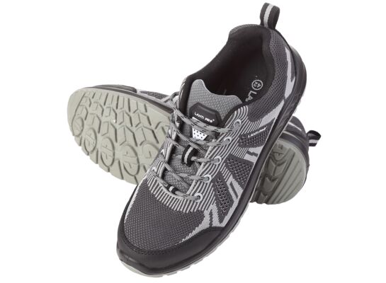 Półbuty obuwie bezpieczne LAHTI PRO szaro czarne 47