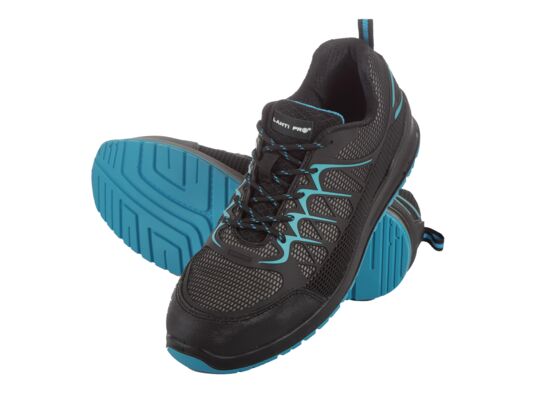 Półbuty obuwie bezpieczne LAHTI PRO czarno niebieskie 43