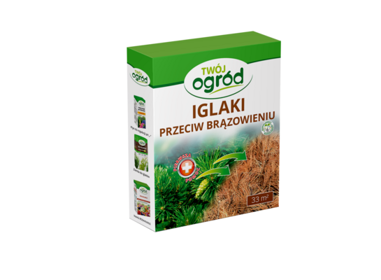 Nawóz do iglaków przeciw brązowieniu igieł 1 kg Twój Ogród