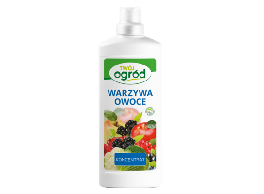 Nawóz płynny do warzyw i owoców 900 ml Twój Ogród