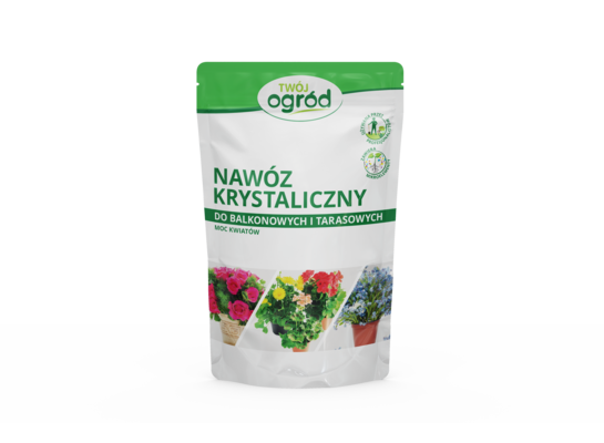 Nawóz krystaliczny do balkonowych, tarasowych 100 g Twój Ogród
