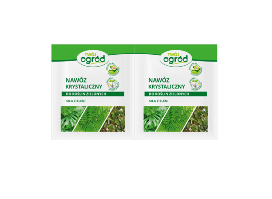 Nawóz krystaliczny dom i ogród zielone 2 x 5 g Twój Ogród
