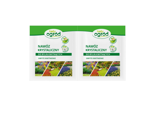 Nawóz krystaliczny do bylin kwitnących 2 x 5 g Twój Ogród
