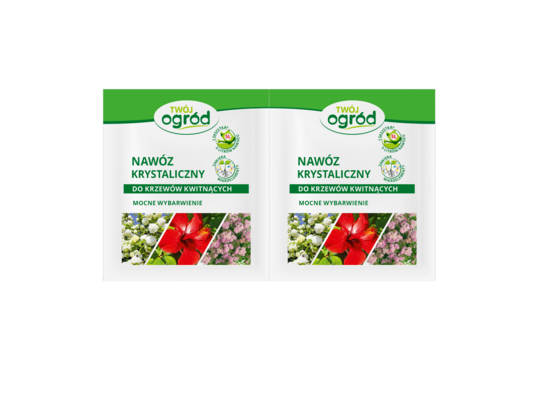Nawóz krystaliczny do krzewów kwitnących 2 x 5 g Twój Ogród