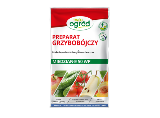 Preparat grzybobójczy miedzian 50 WP 50 g TWÓJ OGRÓD