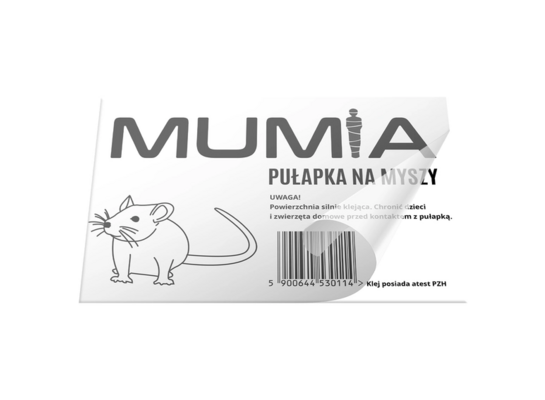 Lep na myszy 140 x 210 mm 1 sztuka Mumia