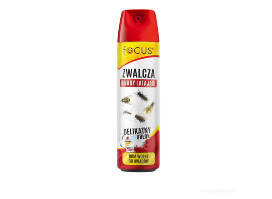 Aerozol uniwersalny focus zwalcza owady latające 300 ml FOCUS